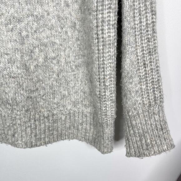 Schott Bros NYC Mens Medium M Gray Midweight Shawl Collar Sweater Wool Blend - Picture 3 of 7